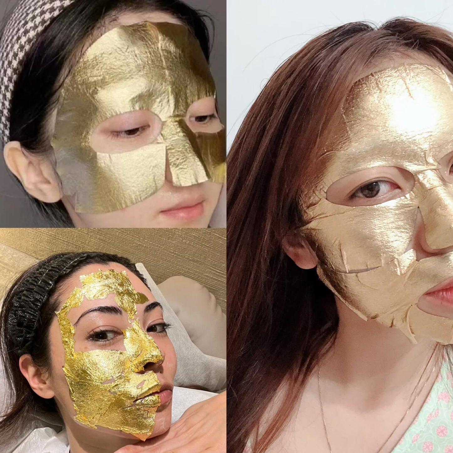 Gold Leaf Sheets 20 Sheet Gold Leaf for Cake Chocolates Decorating, Bakery Pastry Cooking, Makeup Health & Spa,Gilding Crafting,Gilding Dessert Decoration, DIY Arts Project