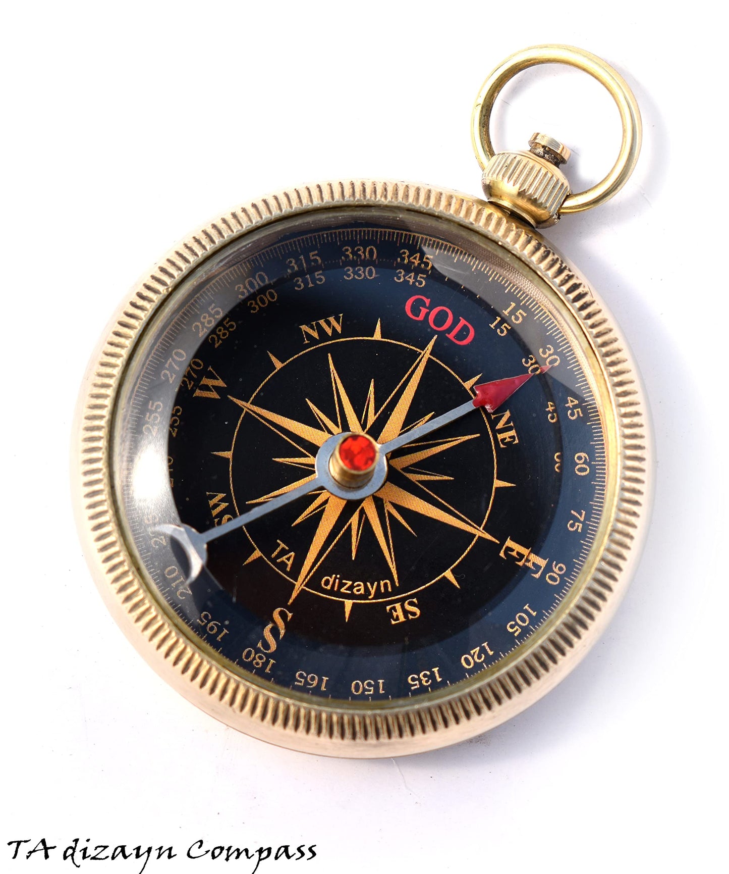 I Know The Plans I Have for You Engraved Compass with Wooden Box, Jeremiah 29 11 - Christian & Catholic Gifts for Men, Women & Graduation
