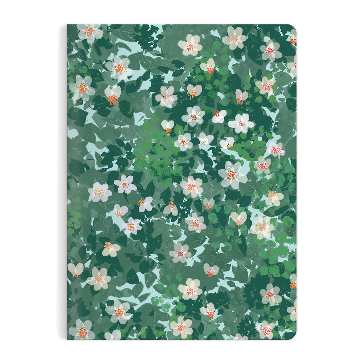 Joy Laforme Spring Street – Writer's Notebook Set with Floral and Street Artwork Includes Two 80 Page Lined Notebooks