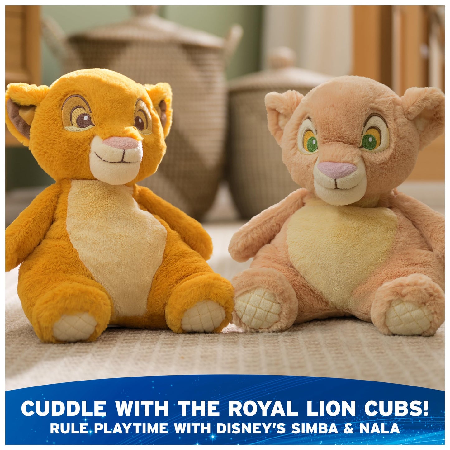 GUND Disney Official Simba Oh So Snuggly Plush, The Lion King, Lion Stuffed Animal for Babies and Infants, Yellow, 12.5”