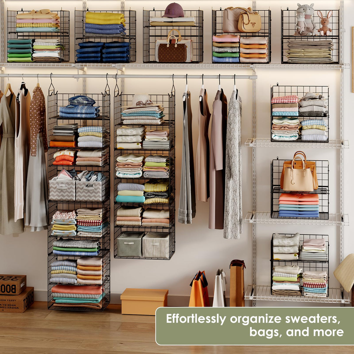 Hanging Closet Organizer and Storage