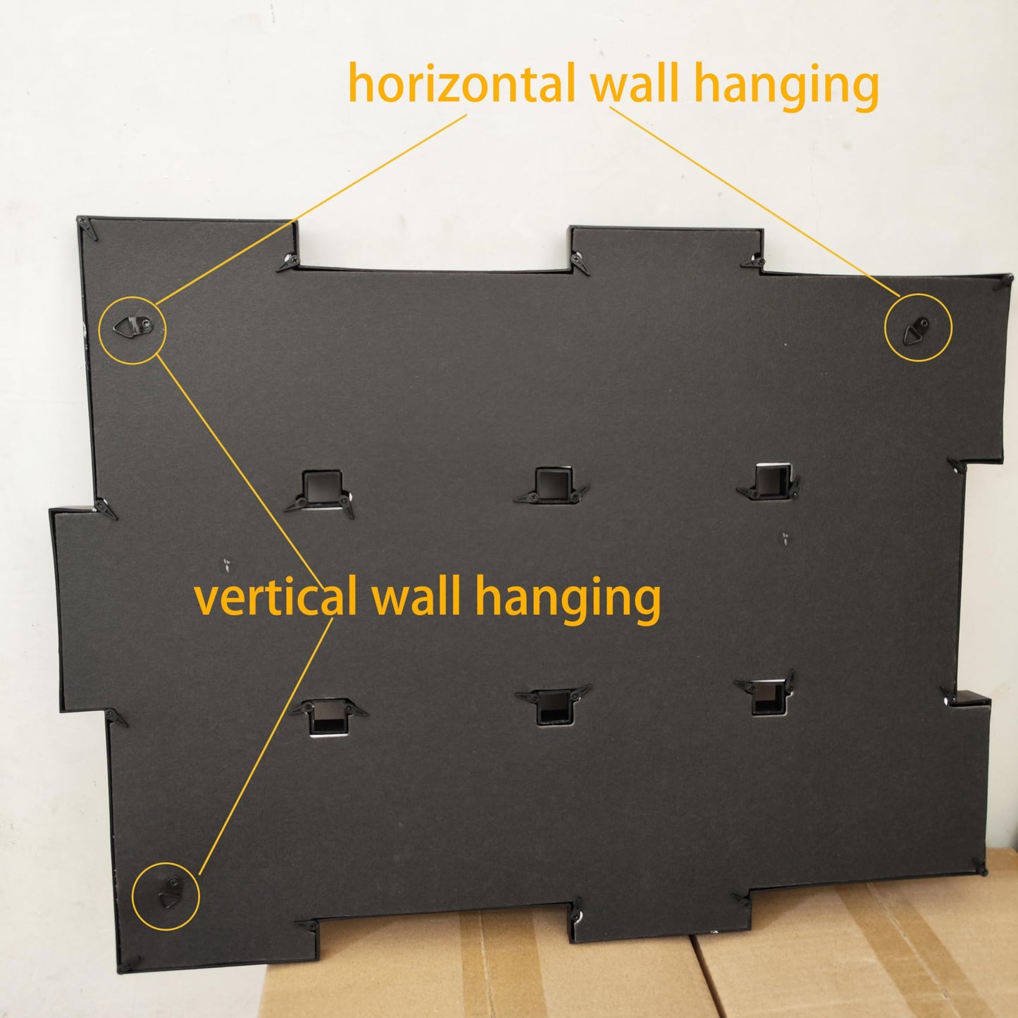 IELEPHONIX Picture Frames 4 * 6'' 12 opening Multi Family Photo for Gallery Decor wall Hanging Display horizontal vertical dual-use random (2)
