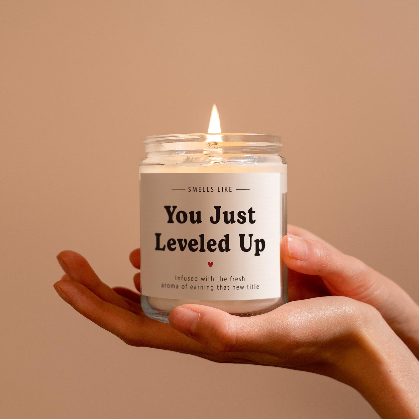 Congratulations Gifts for Women, Promotion Gifts for Women Men, Funny Gift for Promoted Ideas - Lavender Scented Candles, Congrats Presents for Family Friend Coworker Teachers