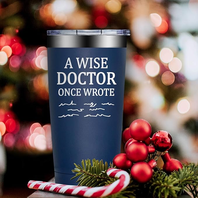 Doctor Gifts for Men Women - Doctor Appreciation Gifts - Doctors Day, Graduation Gift for Doctors, Dr - 20oz Tumbler
