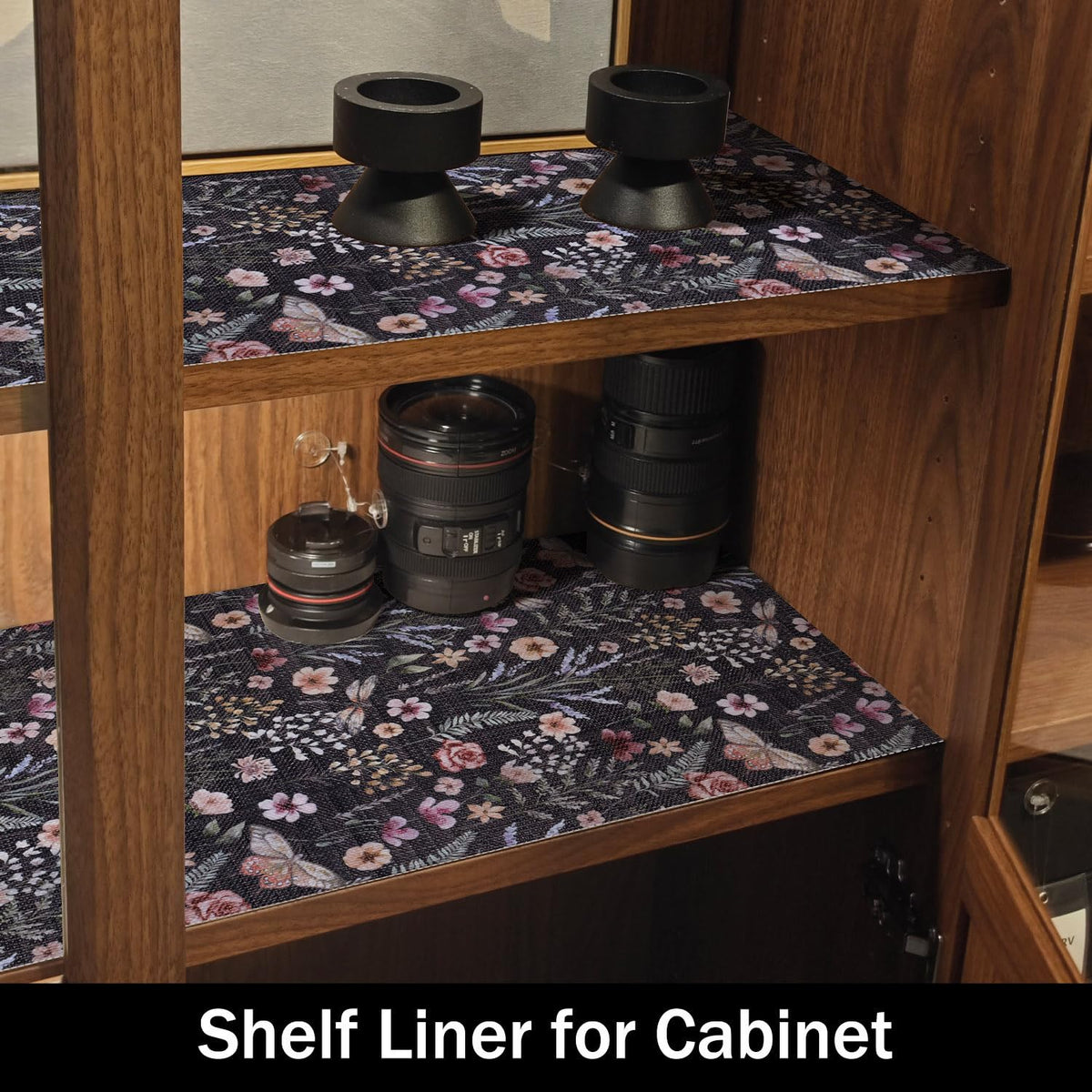 24IN x 10FT Butterfly Shelf and Drawer Liner for Kitchen Cabinets