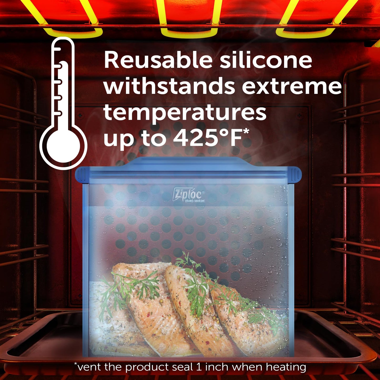 Ziploc Endurables Medium Pouch, 2 Cups, Reusable Silicone Bags and Food Storage Meal Prep Containers for Freezer, Oven, and Microwave, Dishwasher Safe, 2 Pack