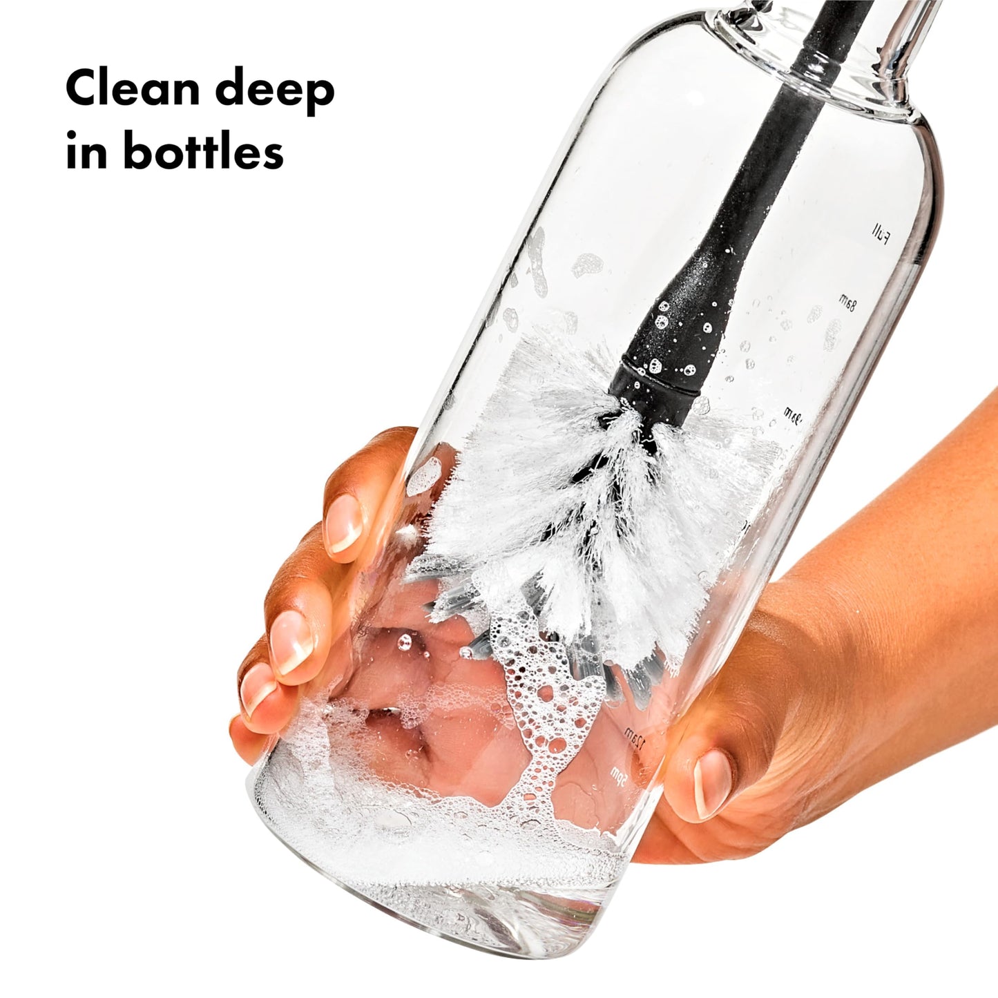 OXO Steel Bottle Brush with Replaceable Head