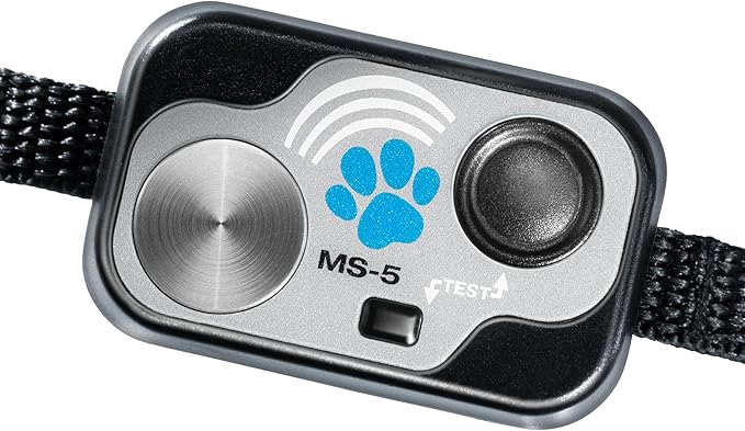 Genuine MS-5® Automatic Pet Door Collar & 2 Batteries. Tested & Certified by High Tech Pet Brand. Fully Complies with Power Pet Door Performance Warranty. Waterproof