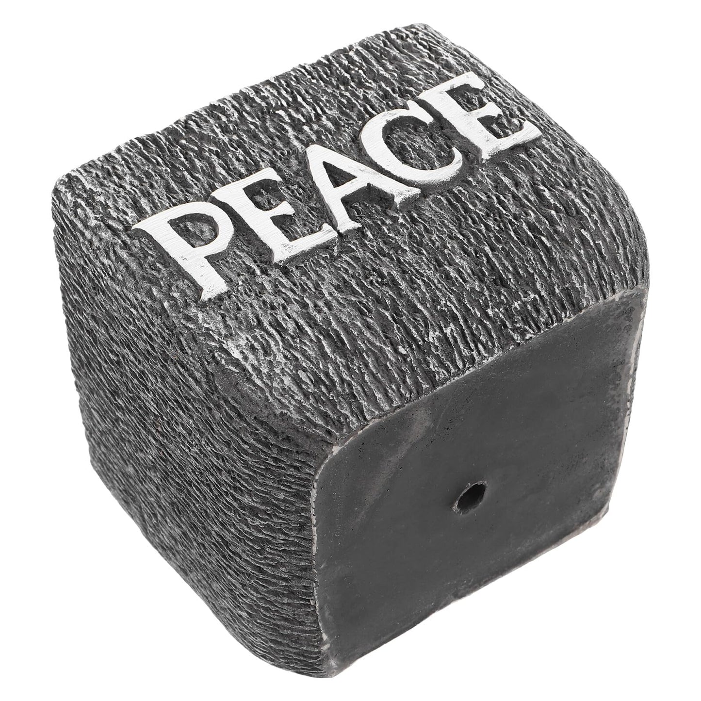 Kisangel Cement Succulent Planter Pot for Indoor Plants, Rustic Concrete Desktop Flower Pot with Dark Grey Finish, Decorative Garden Container Suitable for Office and Home Use