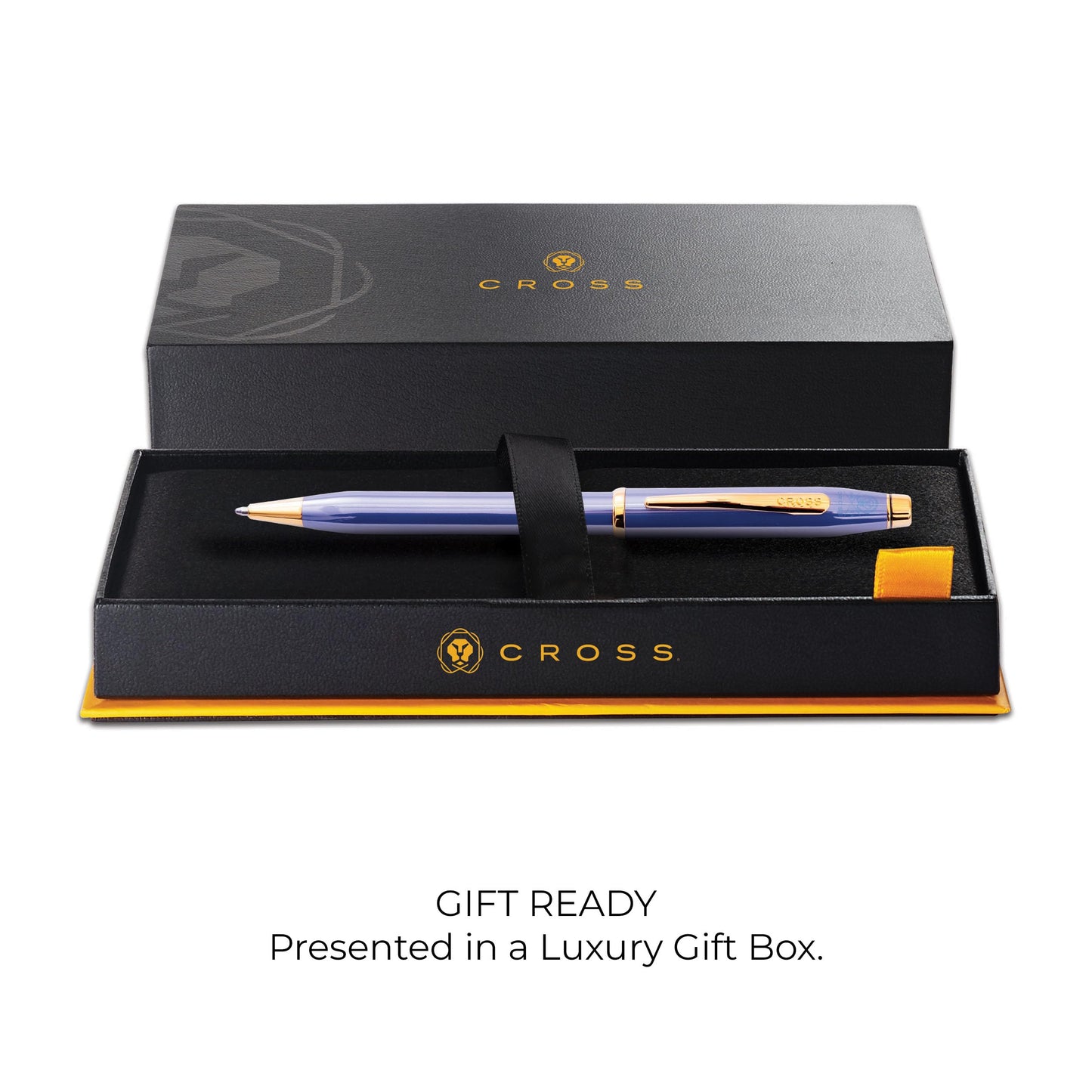 Cross Official Cross Ballpoint Pen, Oil-based, Medium Point, Centuri 2, Lavender Blue at 0082 165, Limited Color, Genuine Imported