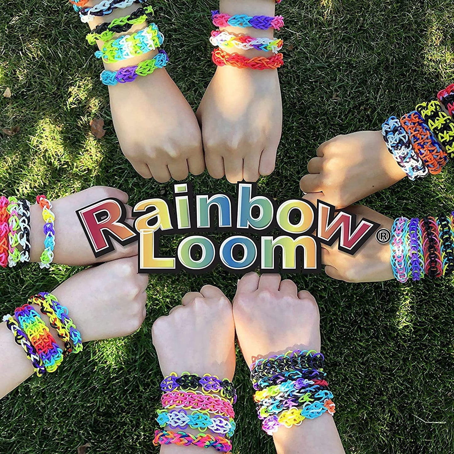 Rainbow Loom MEGA Combo Set, Features 7000+ Colorful Rubber Bands, 2 Step-by-Step Bracelet Instructions, Organizer Case, Great Gift for Kids 7+ DIY Craft, STEAM