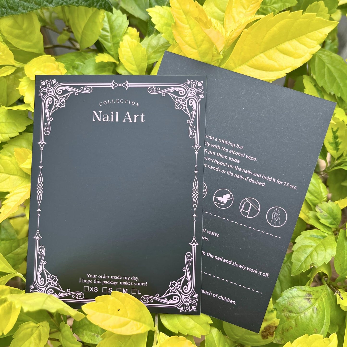 Y2K Press On Nails Packaging Kit+ Nail Charms Bundle
