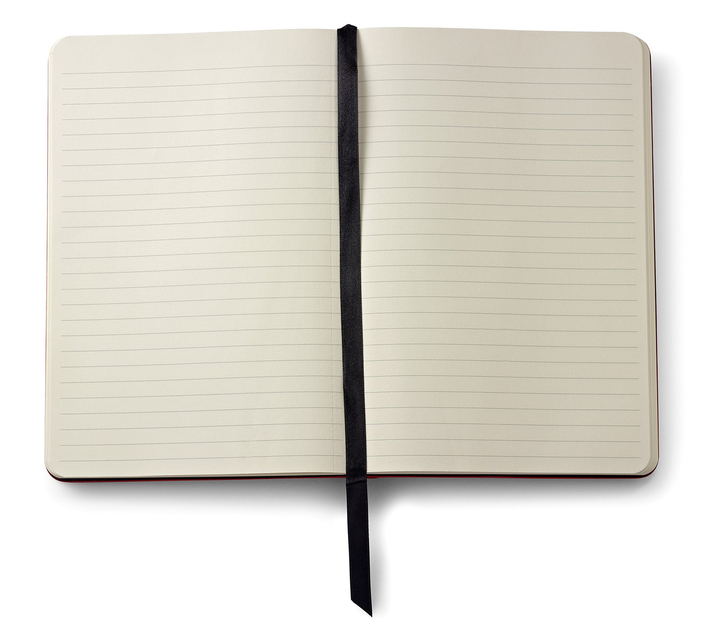 Cross Calais Satin Chrome Refillable Ballpoint Pen and Medium Lined Journal Gift Set, Includes Premium Gift Box - Crimson Red