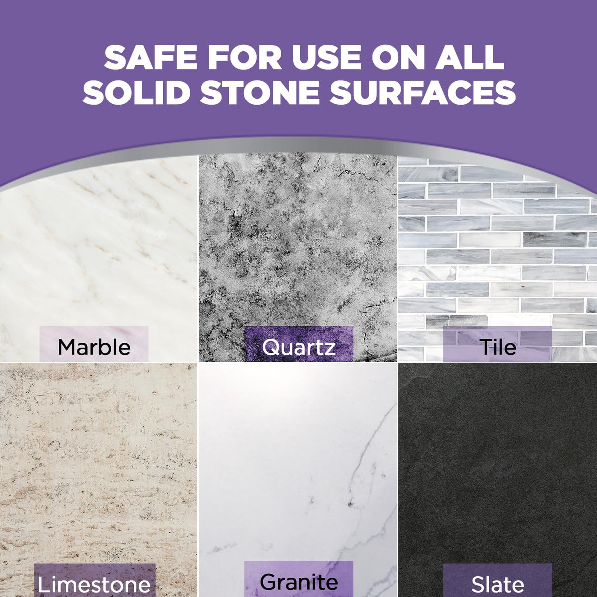 Stone & Granite Countertop Cleaner and Sealer Kit (48 Fl Oz)