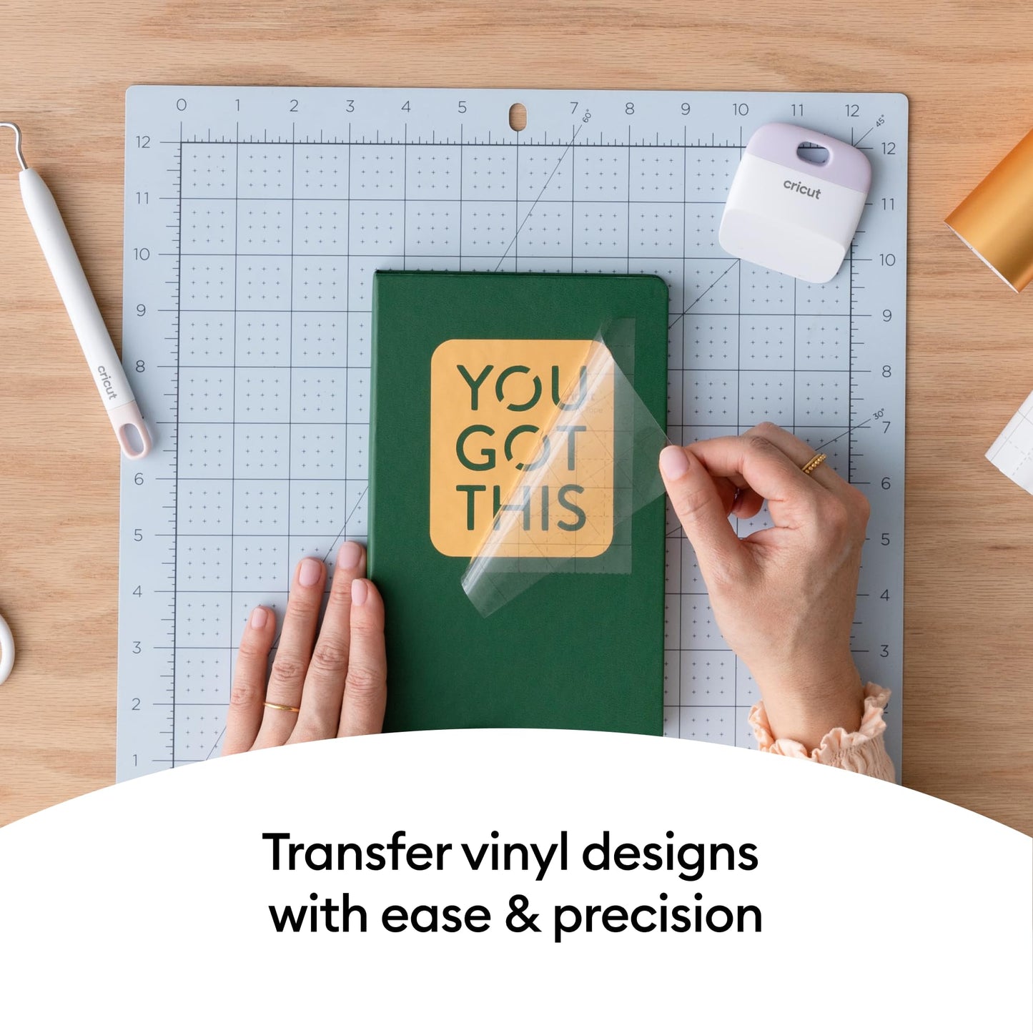 Cricut Value Transfer Tape (12in x 50ft Roll) - Easy Transfers for Vinyl Projects - Compatible with Maker & Explore Machines
