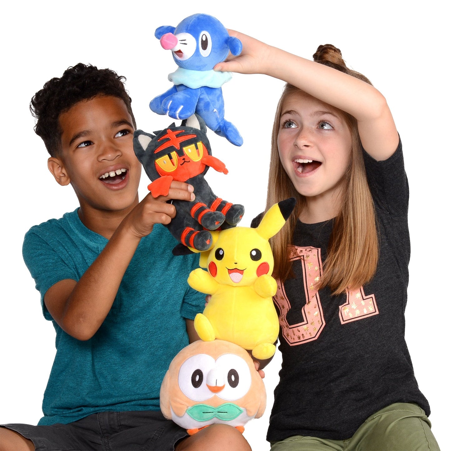 Pokemon Plush Pikachu, 8" Officialy Licensed by Wicked Cool Toys