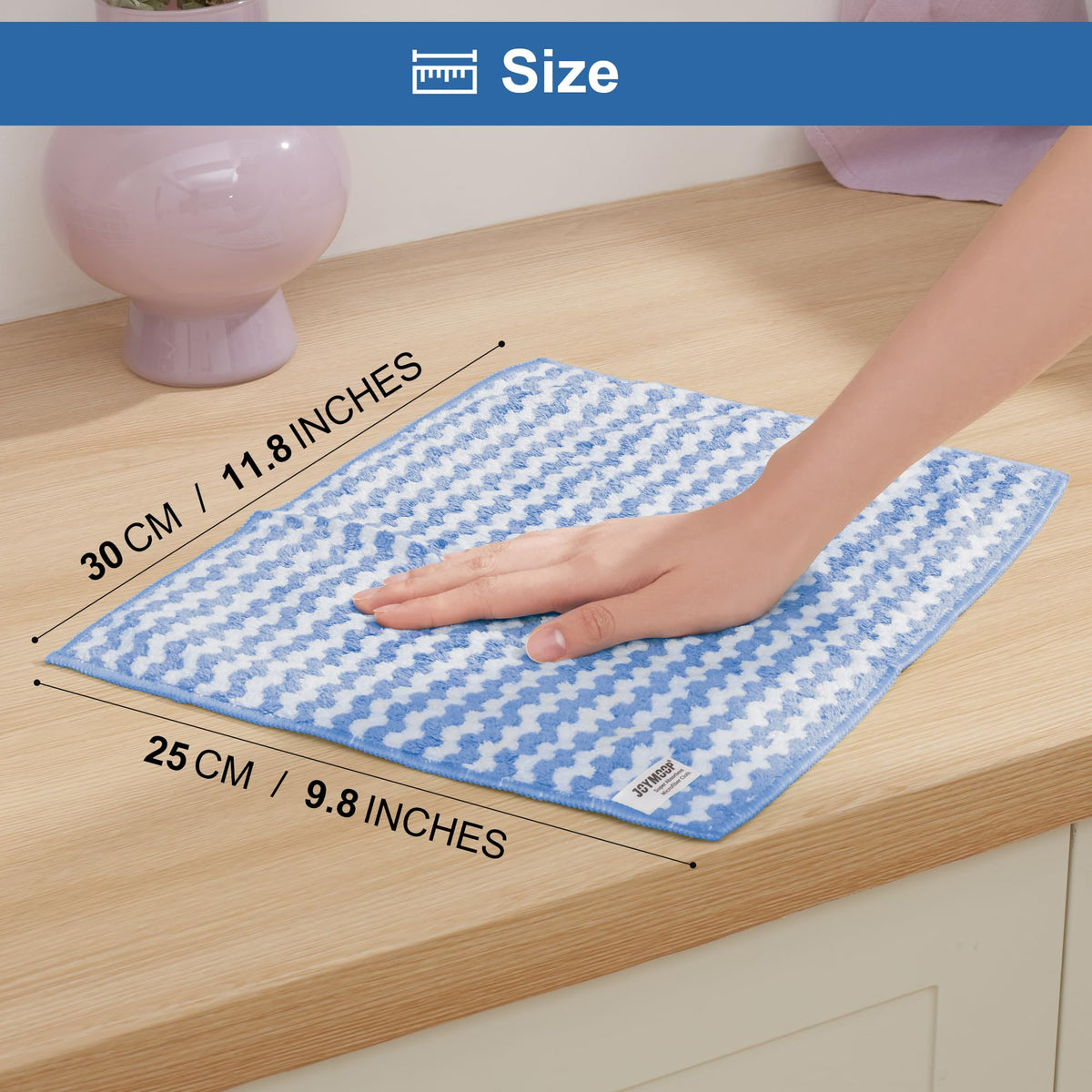 Microfiber Cleaning Cloth (8 Count)