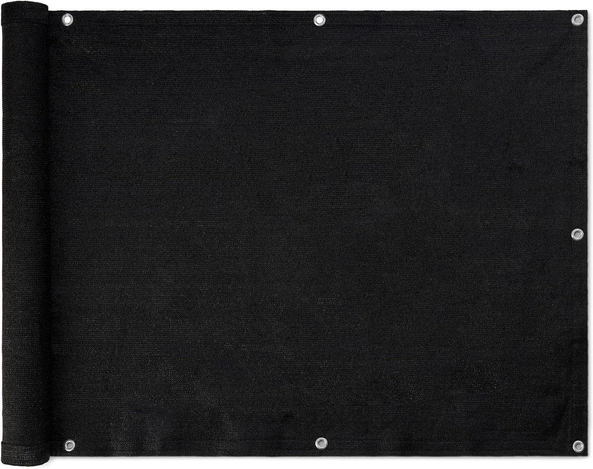 Amazon Basics Privacy Screen Fence, Black, 1-Pack