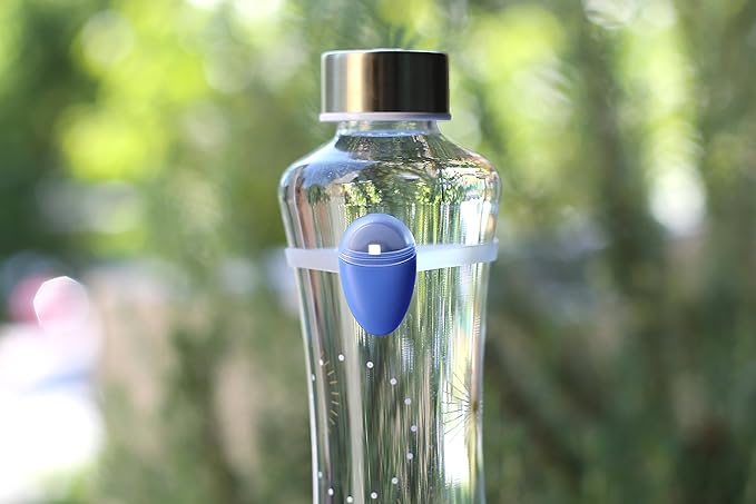 ULLA Smart Hydration Reminder to Drink More Water Bottles - Fit Most Bottles - Light Up Technology Tracks When You Hydrate