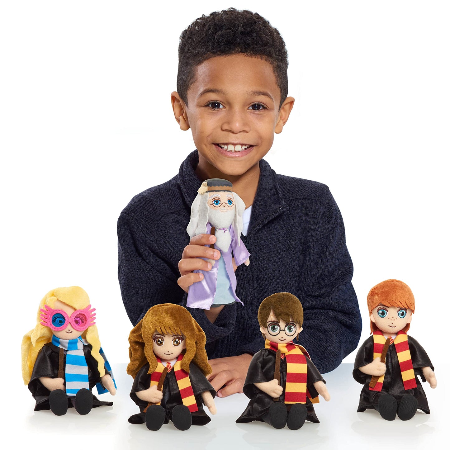 Harry Potter™ 8-Inch Spell Casting Wizards Professor Albus Dumbledore™Small Plushie with Sound Effects