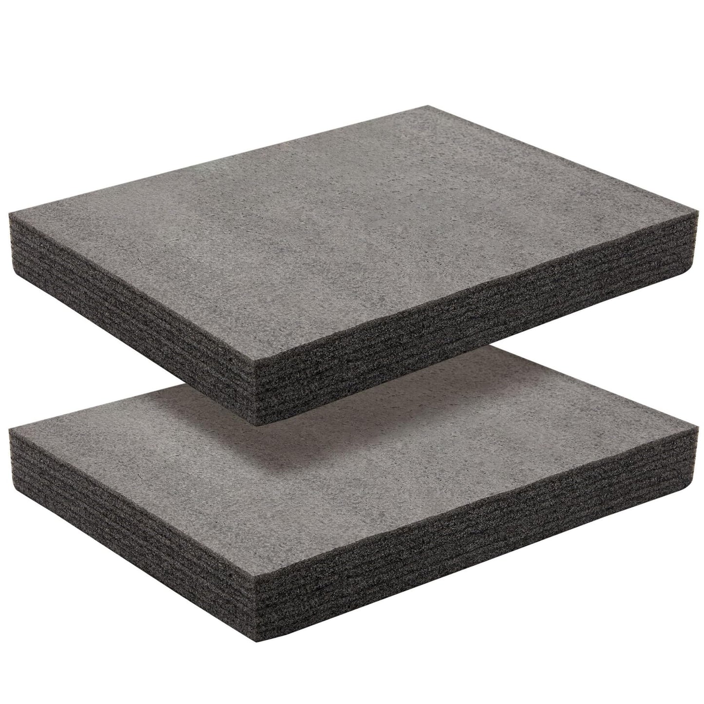 Okuna Outpost Polyethylene Foam Sheets - Customizable Foam Inserts for Cases - Polyethylene Pad Cushioning - Versatile Craft Sheets & Packing Padding - Pack of 2, 16 x 12 x 2 in