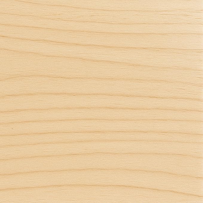 Armen Living Vienna Modern Swivel 26" Counter Height Barstool with White Faux Leather and Patterned Oak Wood Finish
