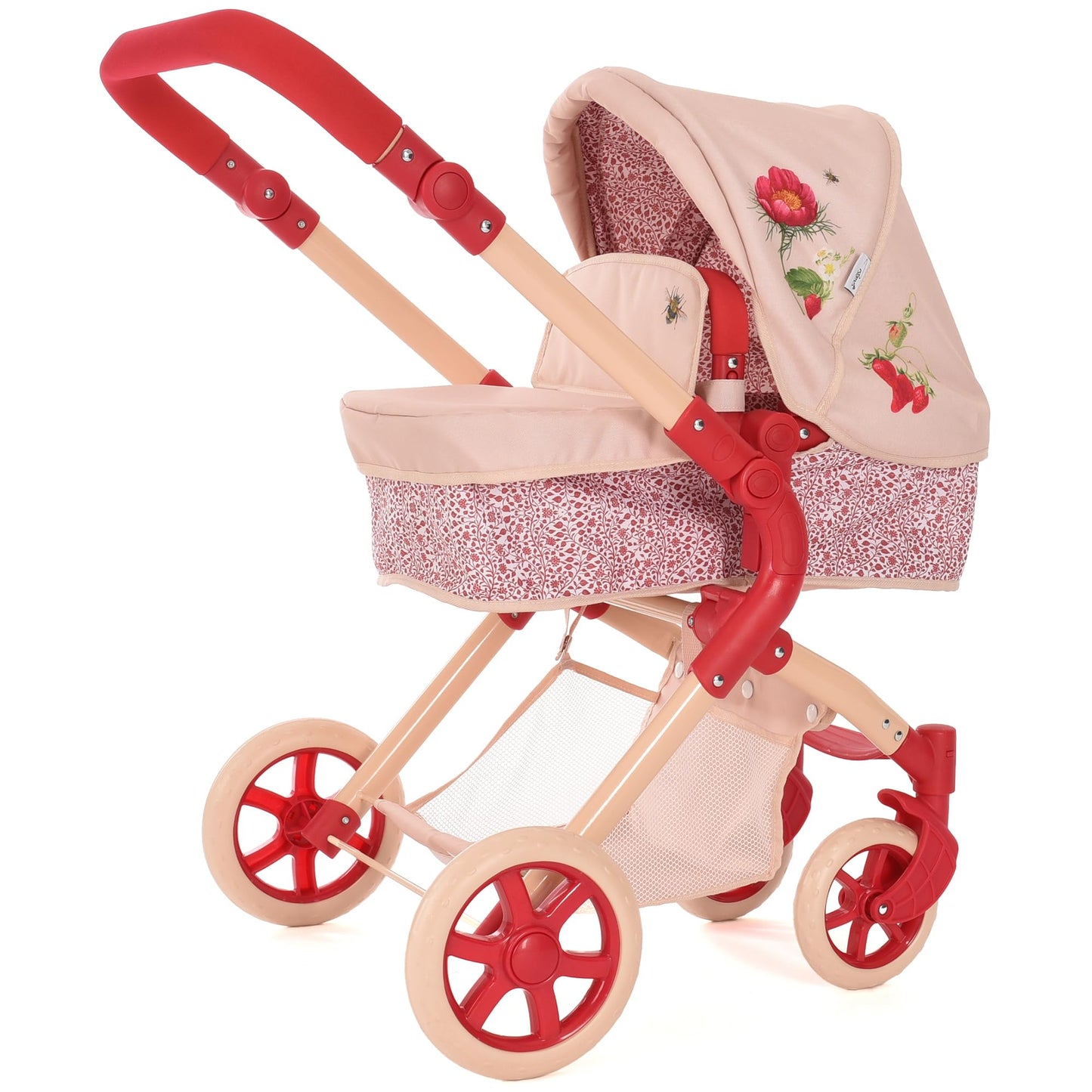 Roma RHS Single Dolls Pram - Flora