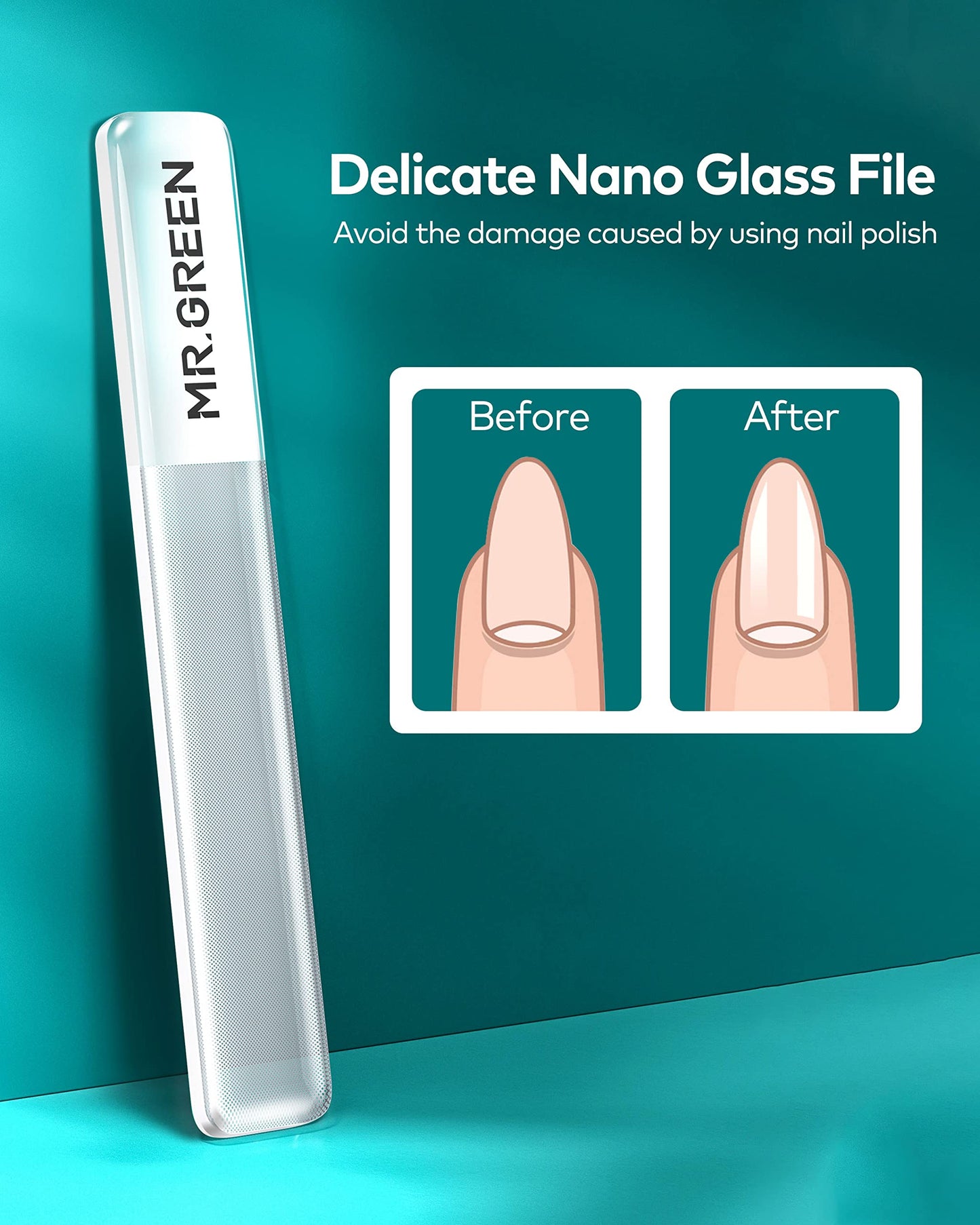 MR.GREEN Nail Clippers for Thick Nails, Medical Grade Stainless Steel Professional Nail Cutter, Sharp and Durable Nail Clipper Kit for Men and Women
