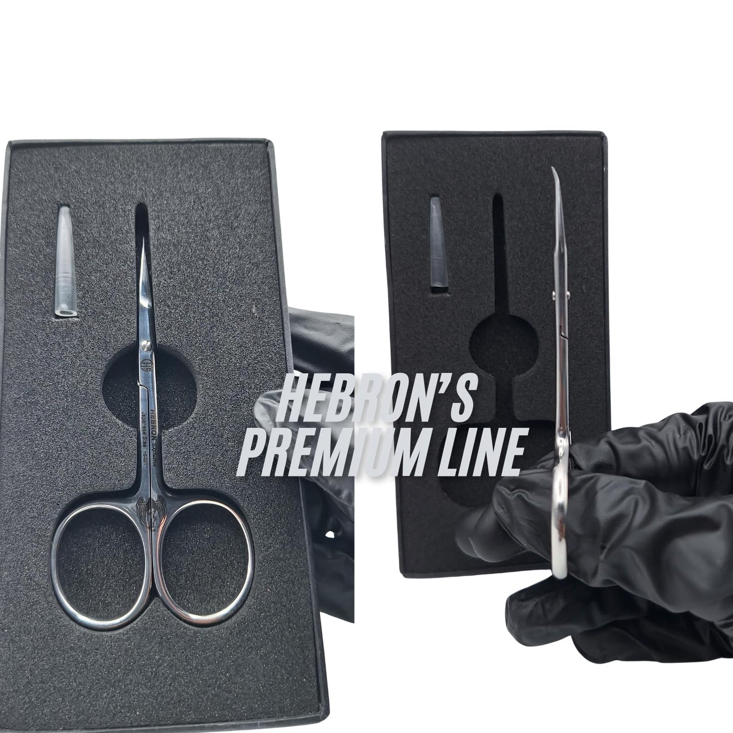 Cuticle Scissors Professional – Extra Fine Precision Nail Scissors for Manicure & Pedicure – Stainless Steel Cuticle Trimming Tool for Nails & Hangnails – HS-22/1