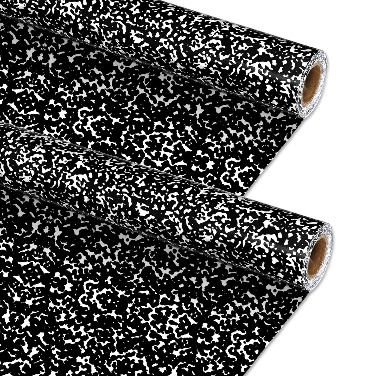 2 Rolls Composition Bulletin Board Paper Roll Non-Woven Bulletin Board Background Reusable Waterproof Classroom Poster Fade Resistant Poster for Classroom Decor Wrapping Craft Supplies 15.6In x 12 Ft