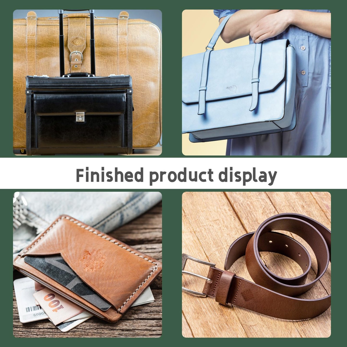 Leather Craft Stamping Tools, Leather Stamping Kit with 12 Tangcao Patterns Stamp and Punch Tools and 25mm Hammer and 3 thimbles for Craft Stamps