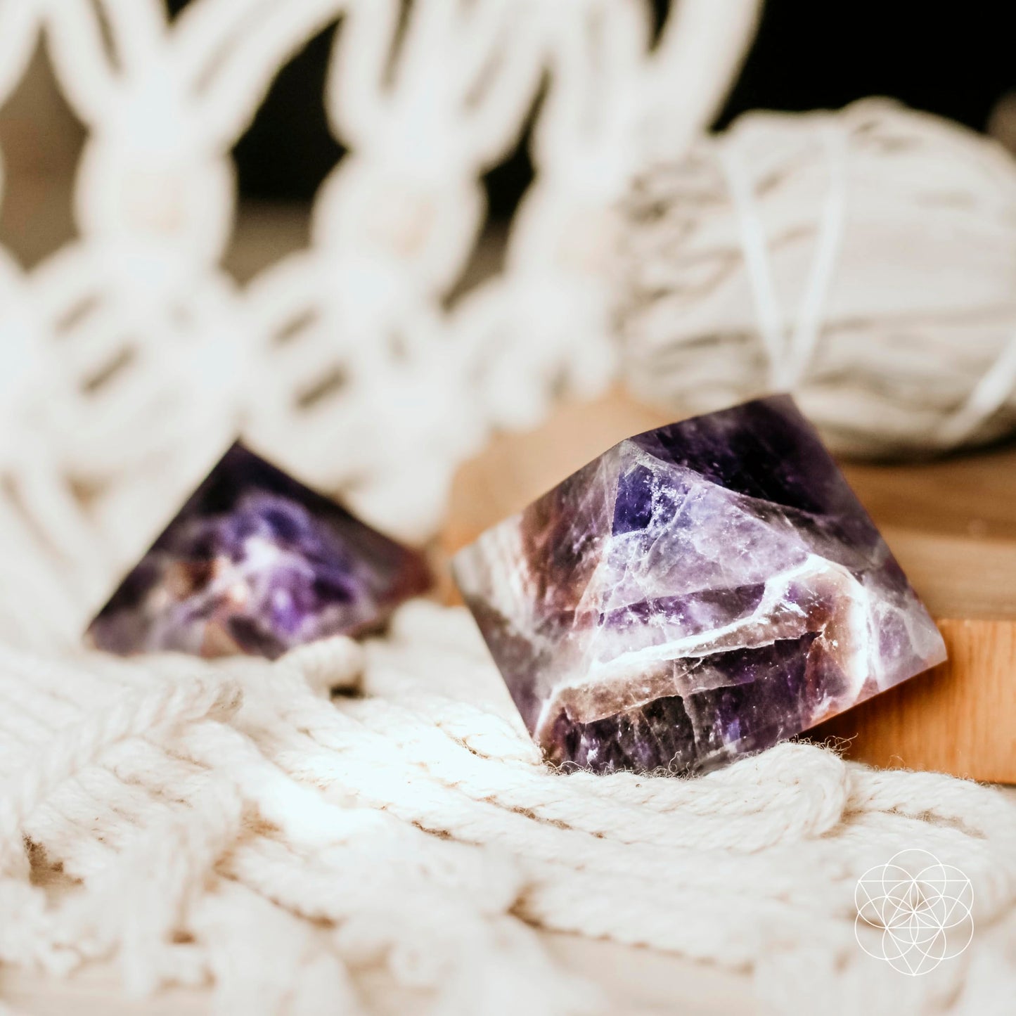Pyramid of Devotion - Crystal Pyramid - Pyramid Gemstone - Pyramid Energy Balancer - Crystal Pyramid Chakra