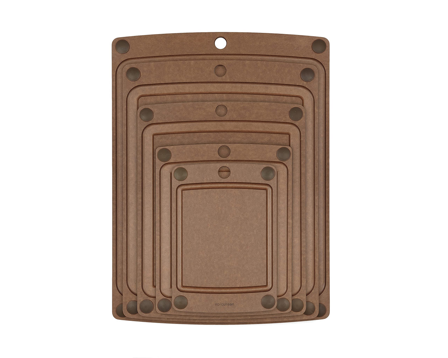 Epicurean All-in-One 14.5" × 11.25" Cutting Board, Nutmeg