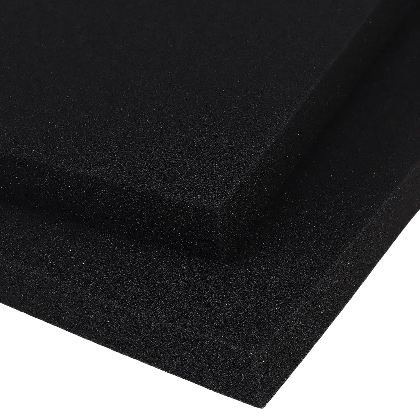 NINGWAAN 6 PCS Foam Insert Black, Cuttable Foam Padding Sheets Cushioning Inserts for Packing Cases, Toolbox, Crafts Make, Moving, 16 x 12 x 1 inch