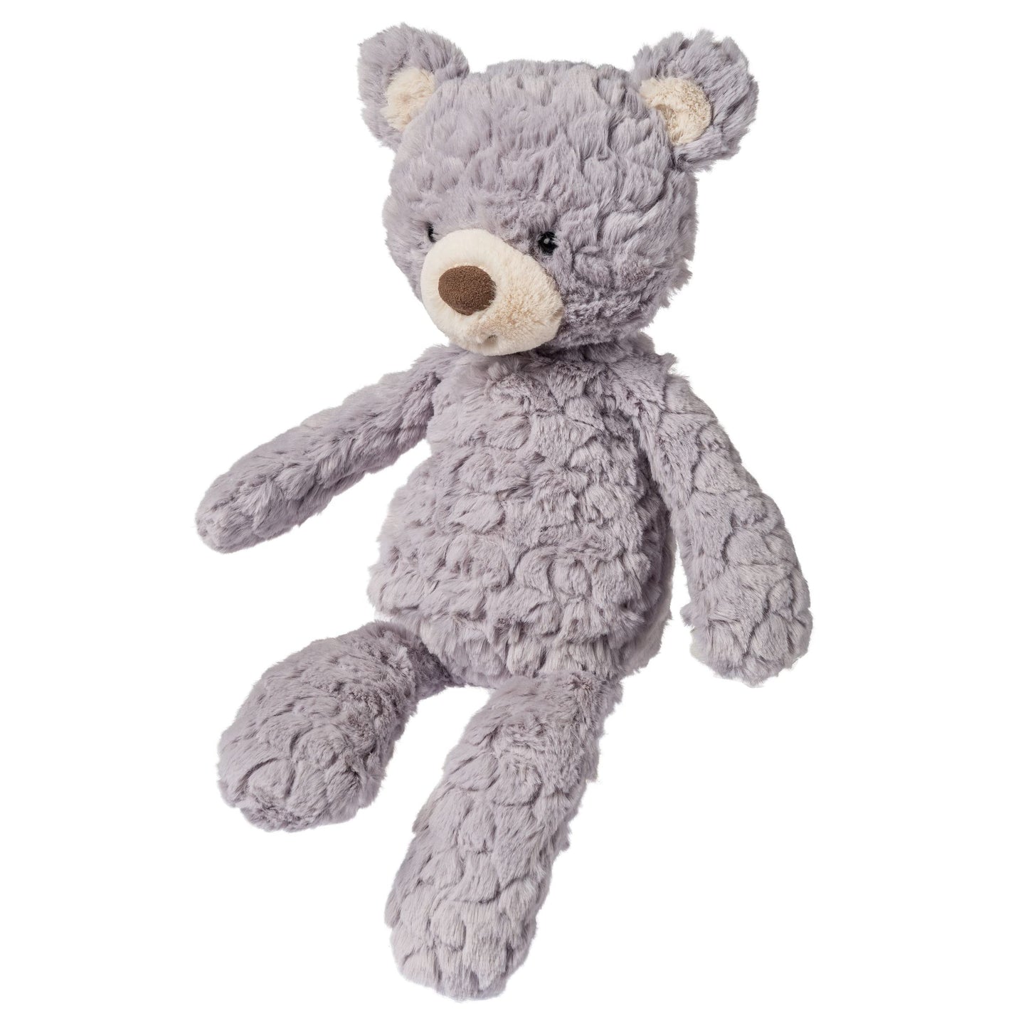 Mary Meyer Teddy Bear - Putty Collection Super Soft Stuffed Animal Plush Classic Toy Plushie, 17" Medium, Shadow Grey