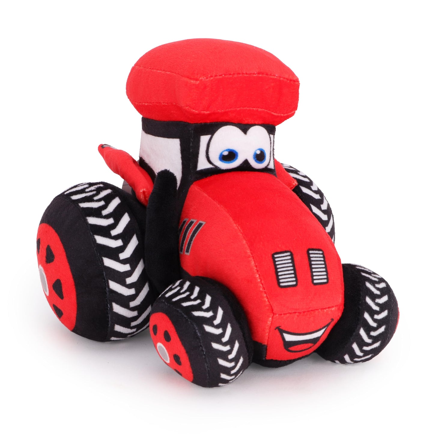 Toyland® - 8 Inch Plush Farm Tractor - Children's Bedroom Decoration (Red)