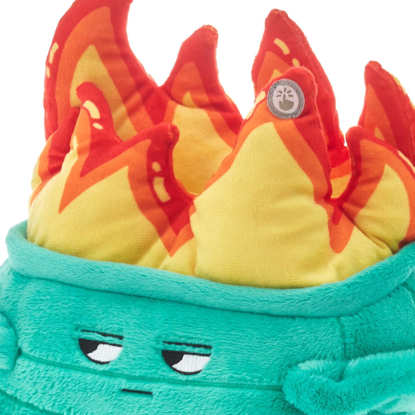 Hallmark Shoebox Dumpster Fire Plush with Sound and Motion (I Will Survive) Gift for Friends, Coworkers, Easter Gifts for Kids