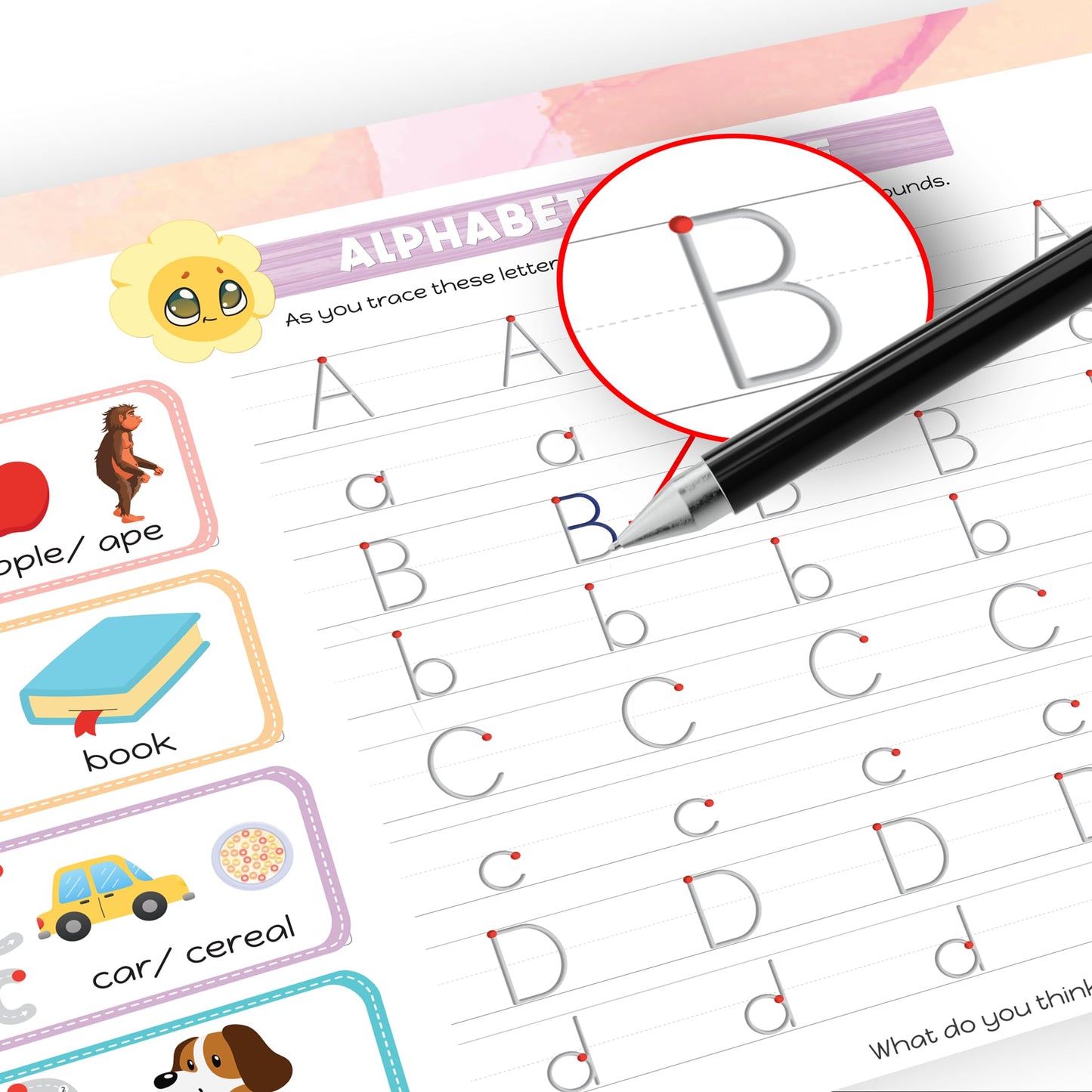 Grooved Handwriting Practice Books for Kids 3-7 | Reusable Letter Tracing with Mess-Free Disappearing Ink | Teacher-Designed | Magic Grooved Writing Practice Books | Full Set