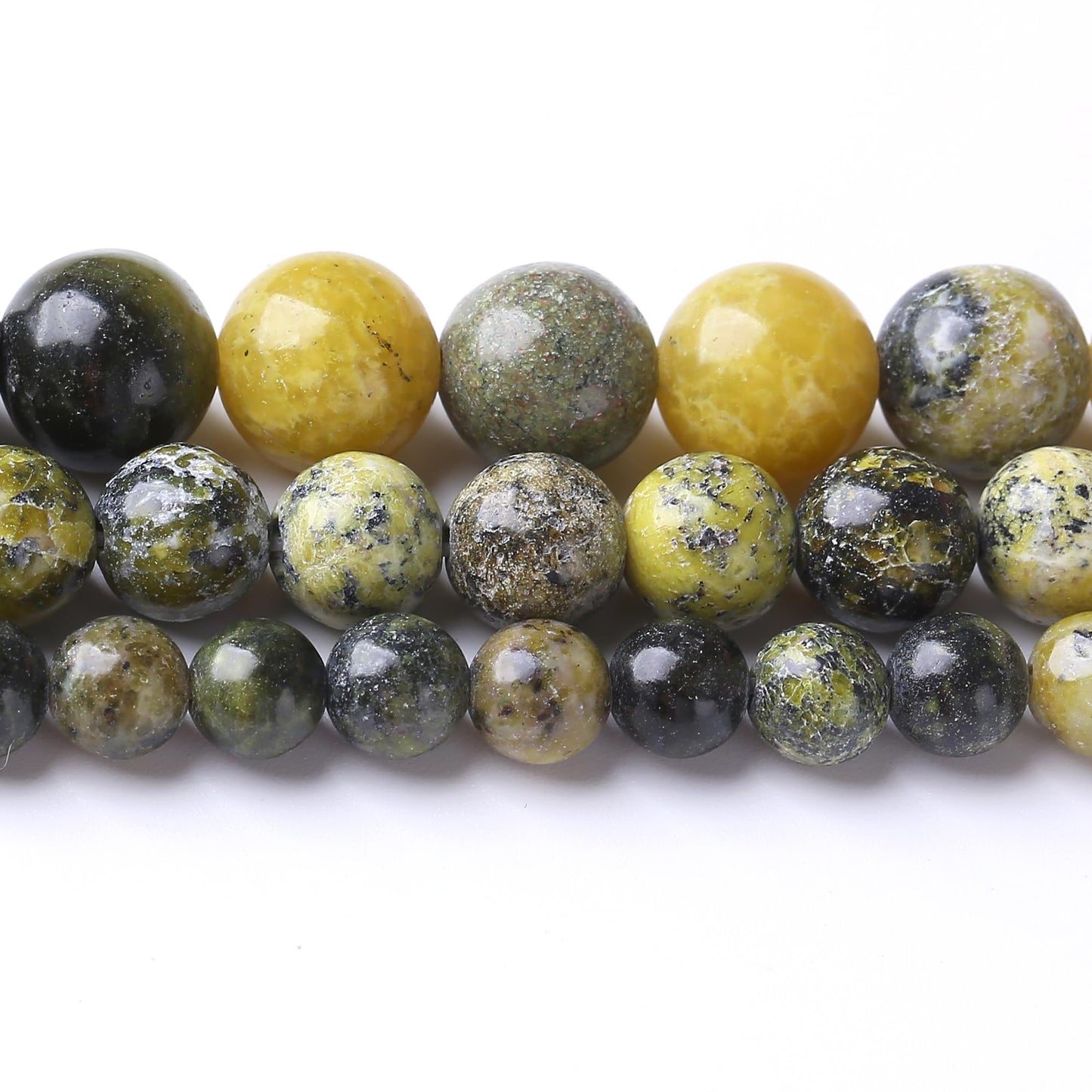 10MM Australian Jade Round Loose Beads Natural Gem Beads Crystal Energy Stone Beads for Jewelry Making DIY Bracelet Necklace