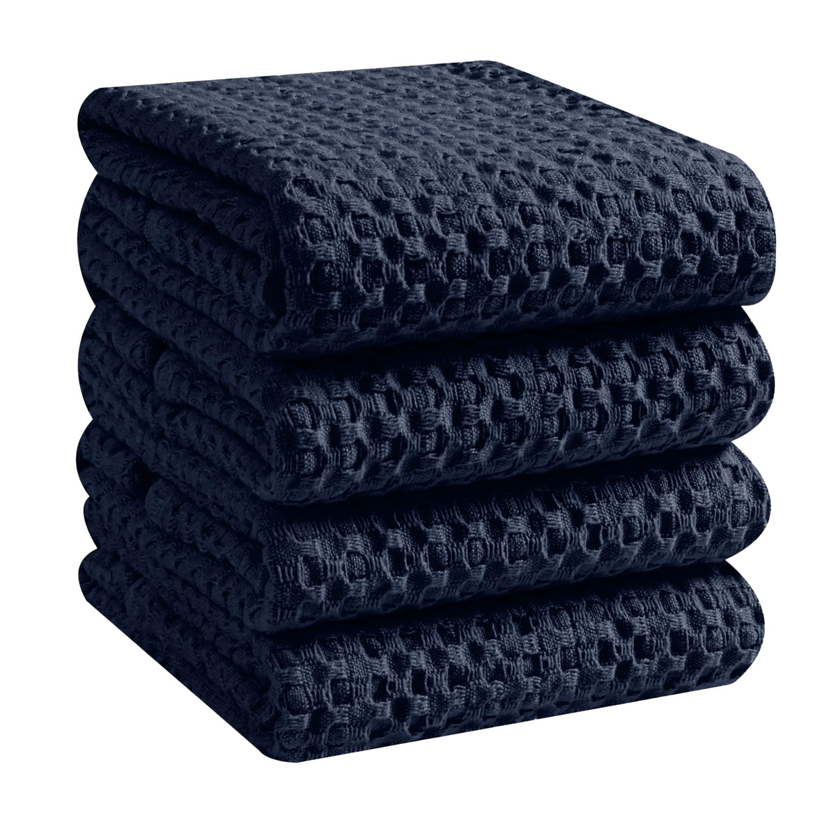 Premium Waffle Weave Kitchen Towels (4 Count)