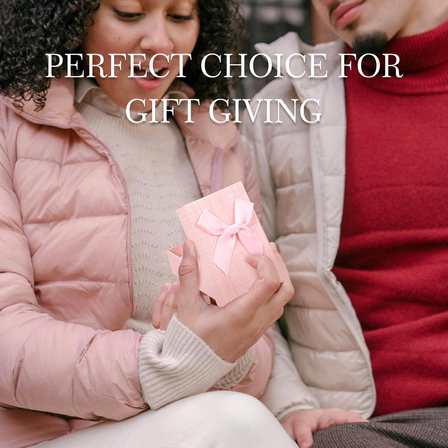 Craftdady 12 pcs Jewelry Gift Box Set Empty Packaging Cases with Bowknot Rectangle Cardboard Paper Jewelry Boxes with Lid for Necklaces Rings Earrings Pendants Displaying (Pink)