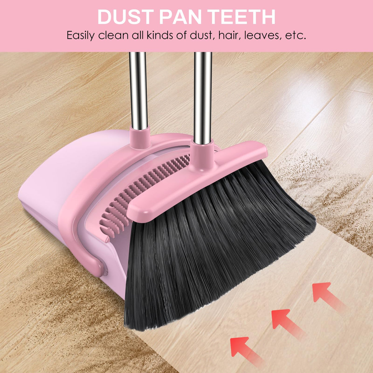 Broom and Dustpan Set for Home