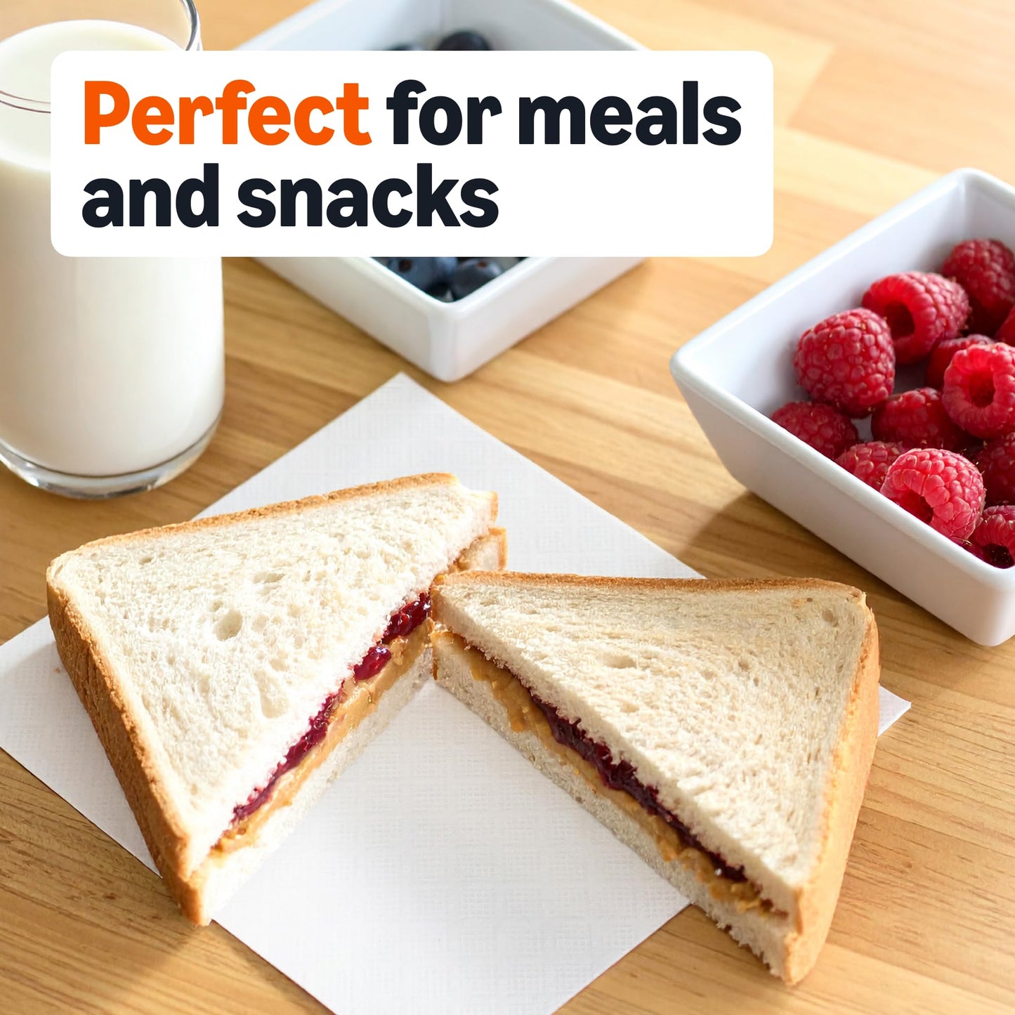 Amazon Basics Everyday Paper Napkins, 400 Count