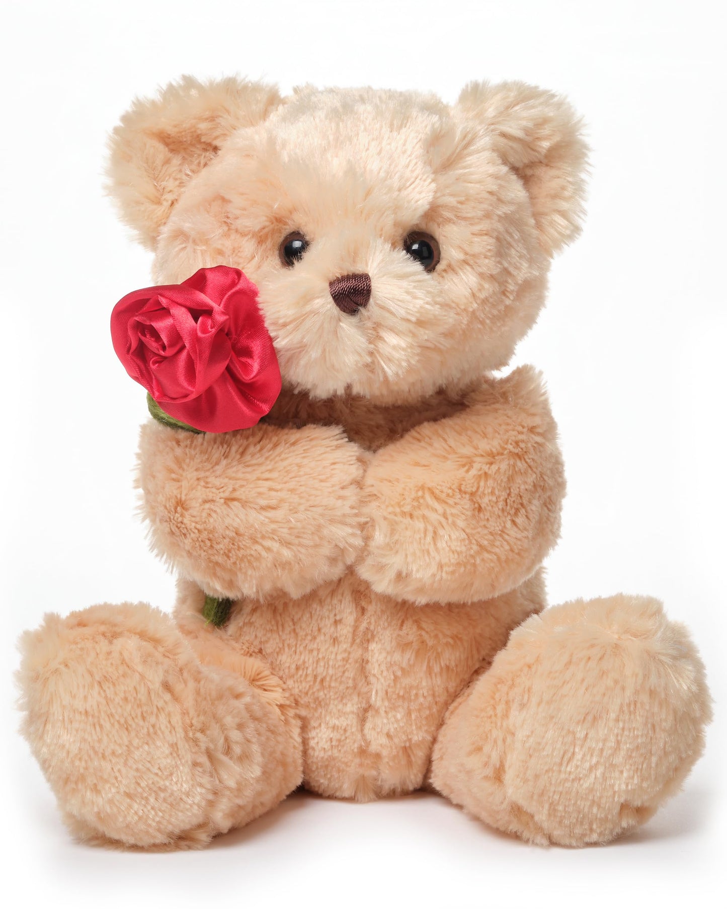 Bearington Remington Teddy Bear- 9.5" Soft and Cuddly Valentines Day Stuffed Animals - Adorable Bear Stuffed Animal Plush Gift