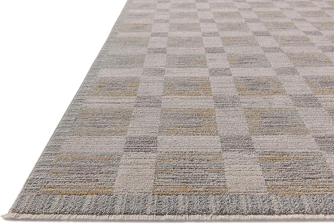 Loloi Amber Lewis Cali Collection CIL-07 Mist/Wheat 11'-6" x 15'-7", .25" Pile Height, Area Rug