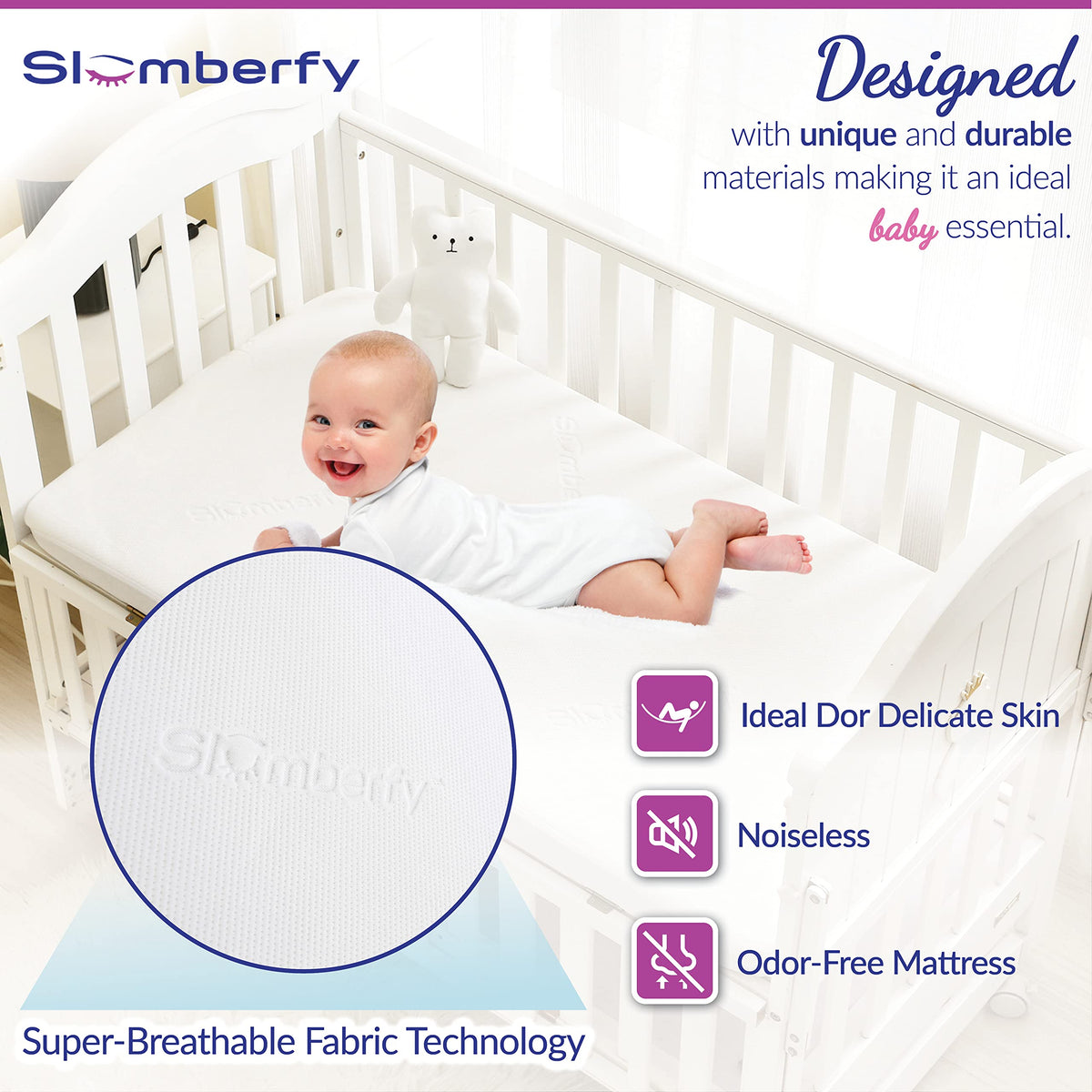 Waterproof Crib Mattress Protector