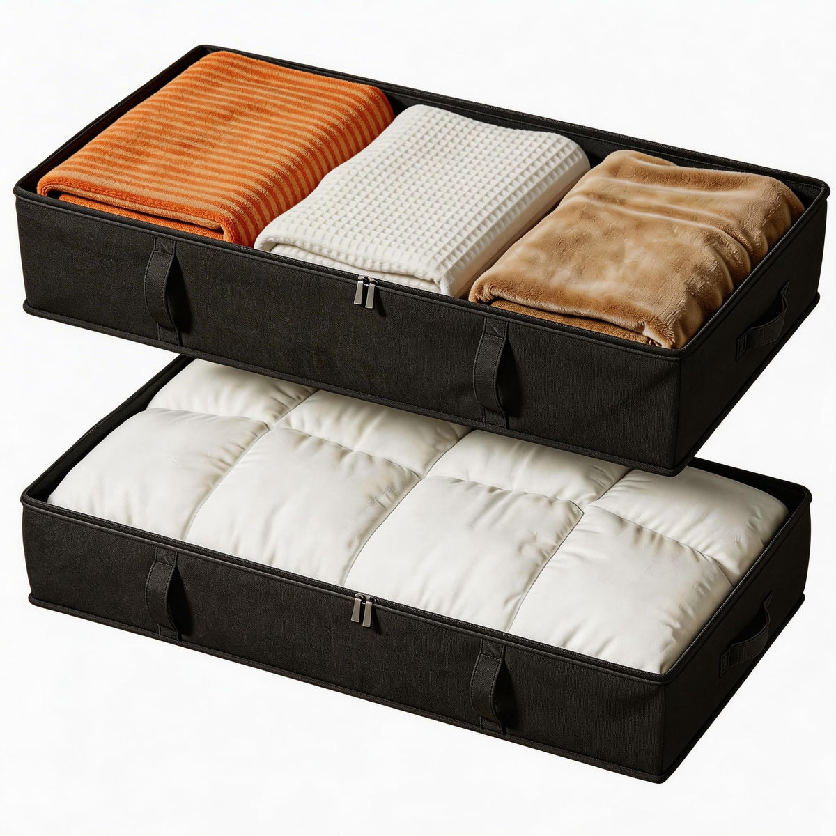Side Supported Under Bed Storage Containers (2 Count)
