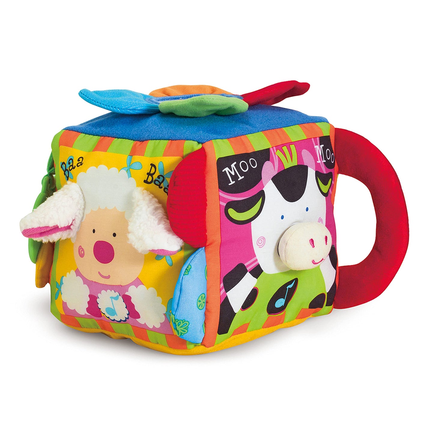 Melissa & Doug K's Kids Musical Farmyard Cube Educational Baby Toy K's Kids Musical Farmyard Cube Educational Baby Toy