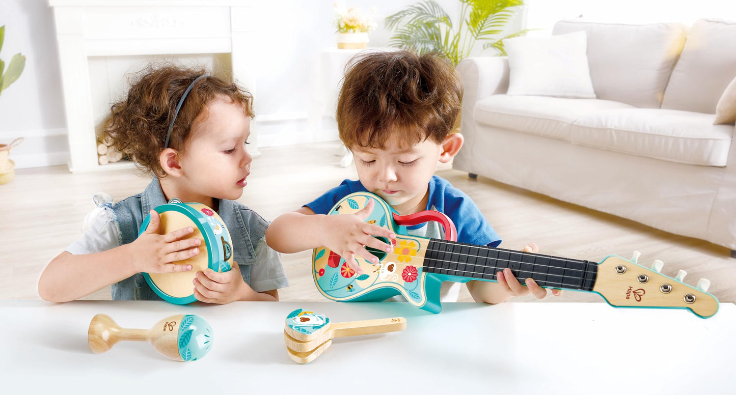 Hape 3Y+ 4 in 1 Kids Instrument Set