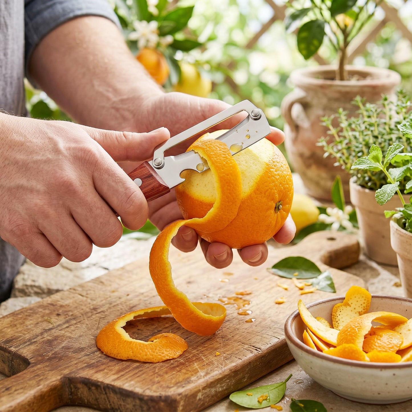 Multifunctional Vegetable Peeler for Kitchen & Bottle Opener,2 in 1 Stainless Steel Paring Knife for Fruit Veggie,Kitchen Gadgets for Sugar Cane Potato Fruit Pineapple Pumpkin Veggie Peeler